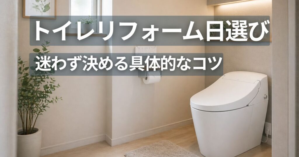 右側にトイレを配置したナチュラルで清潔感のある個室トイレのリフォーム空間